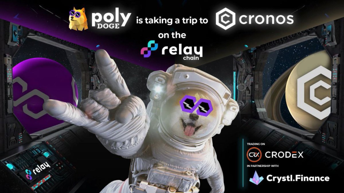 PolyDoge's tweet image. Time’s up! 🐶🚀

@PolyDoge X @cronos_chain 

#soon™️