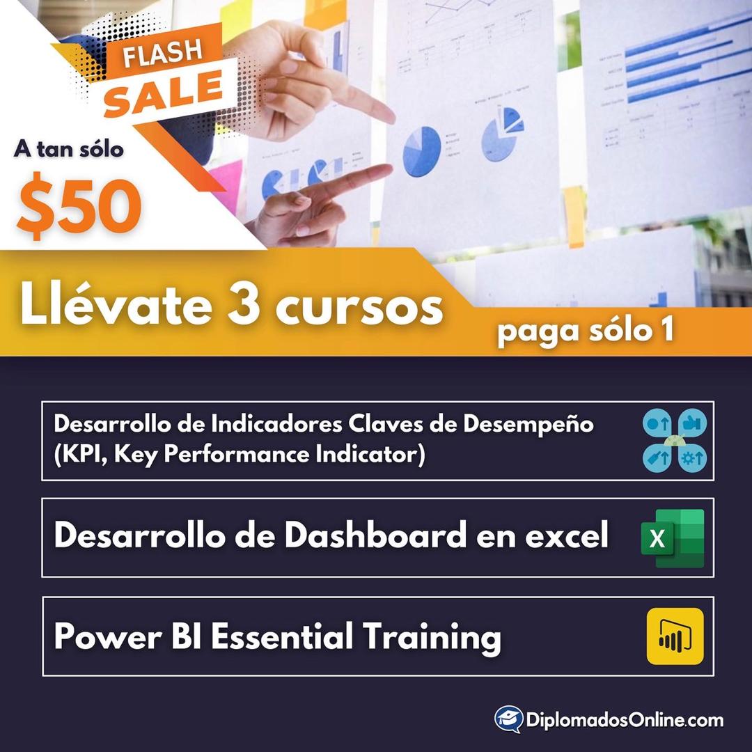 DiplomadosOL's tweet photo. ⚡️Seguimos de Promo ⚡️esta semana a petición, llevate estos 3 Cursos por el Precio de solo 1, y aprovechalos, vigentes y activos las 24 hrs, para un mismo titular o para varios https://t.co/uuaMWQae8k #promo #15Nov #cursos #PowerBI https://t.co/taNBrACWBQ