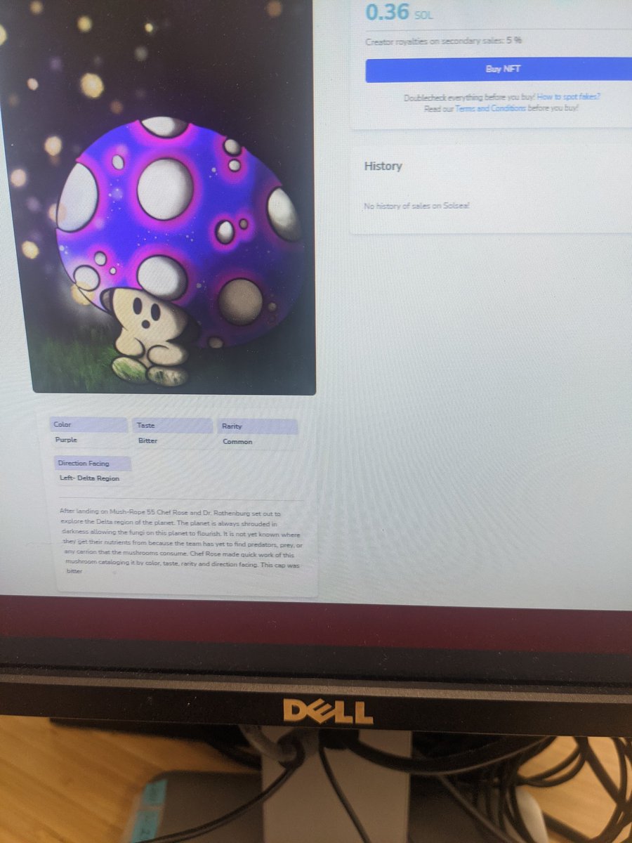 shroom_ren's tweet photo. Figuring out our nft listing as we go! Almost ready to start with the minting and collection page. Grateful for Solana coin and solsea

#NFTs #NFTartists #NFTCommunity #NFTcollection #mentalhealth #mentalhealthmatters https://t.co/OjOCE4vnj8