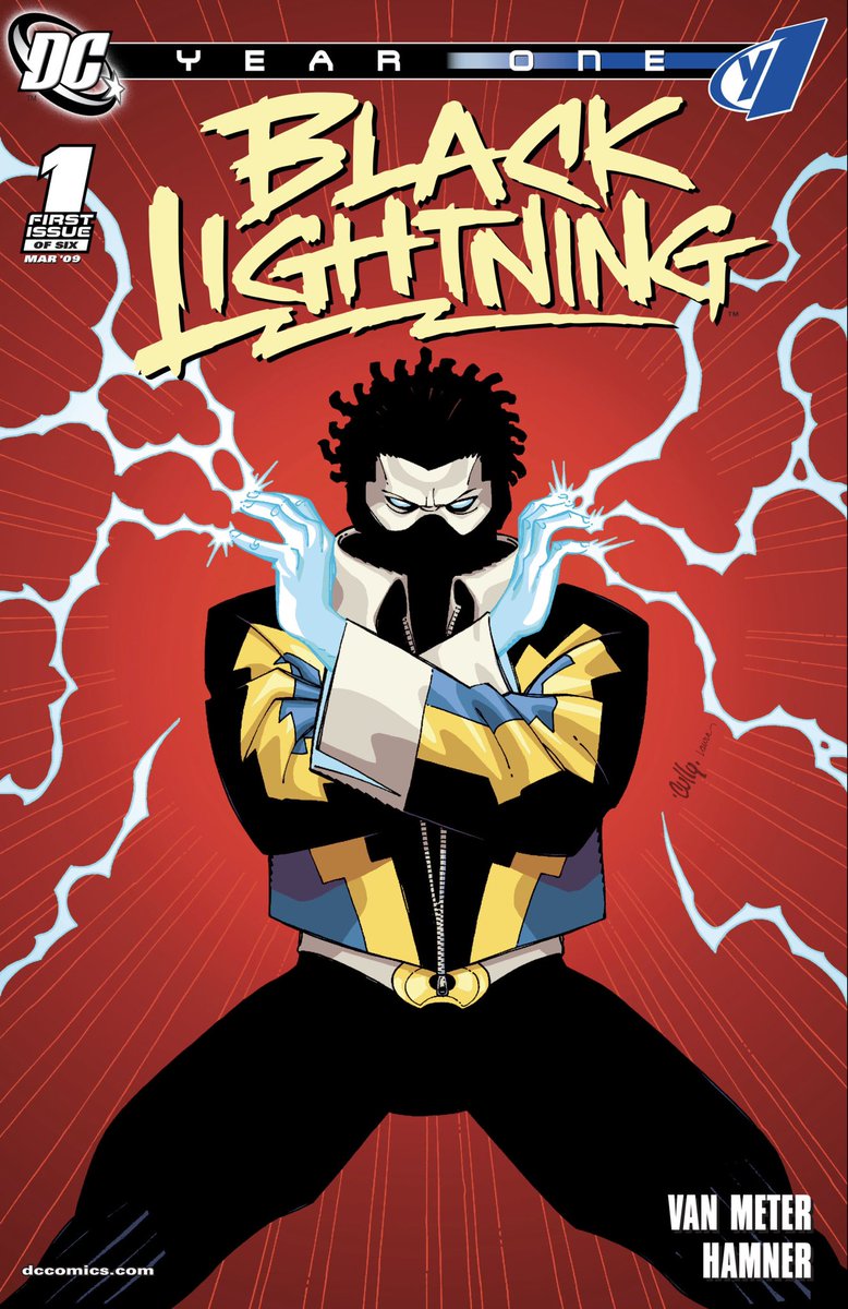 DCInfCovers's tweet photo. Black Lightning: Year One #1 March 2009
Cover art by Cully Hamner and Laura Martin
#dccomics #blacklightning #jeffersonpierce #cullyhamner https://t.co/xJEfBFdFLw