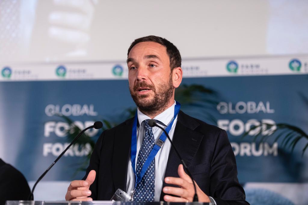 FarmEurope's tweet photo. @DavidGranieri of @coldiretti 🇮🇹: 
"#Sustainability is, for sure, environmental, social, &amp; economical. But it should also be #nutritional!" https://t.co/ESebzSzso8