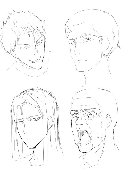 たまにこういうの描いてみたりするけど使い道ほんとない 