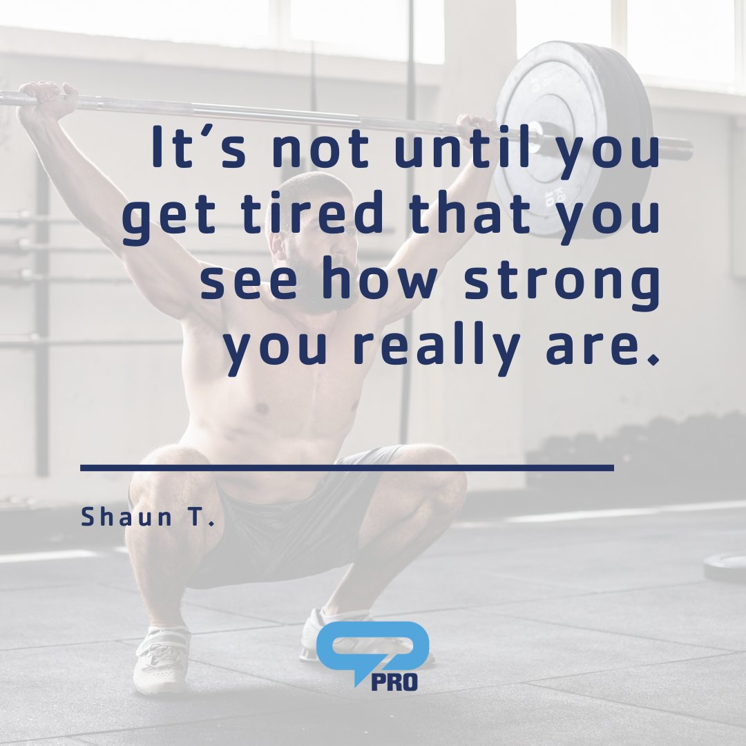 No matter how tired you are, you'll always thank yourself for all the work you put in to get there. Keep pushing!