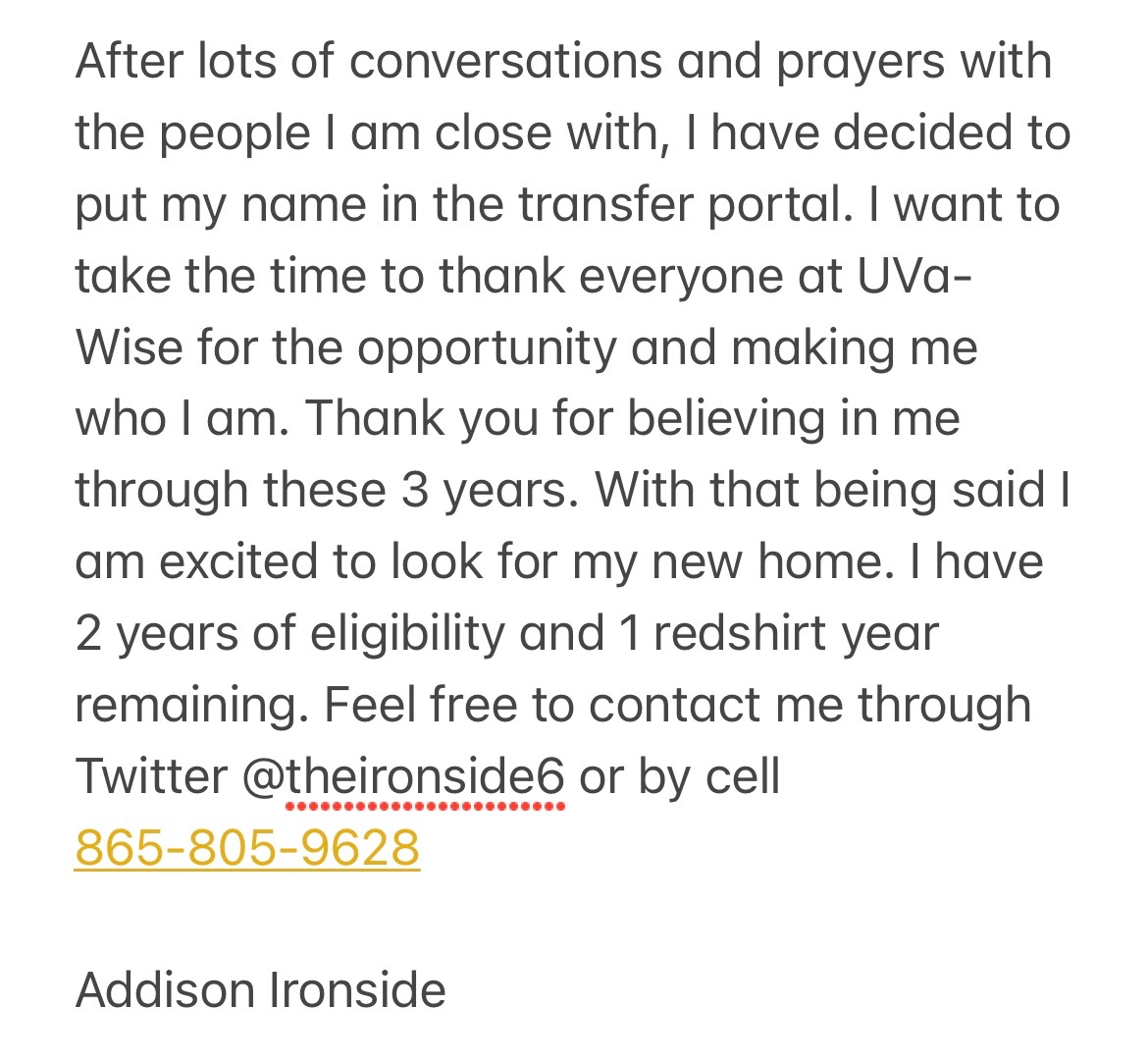 Addison Ironside tweet media