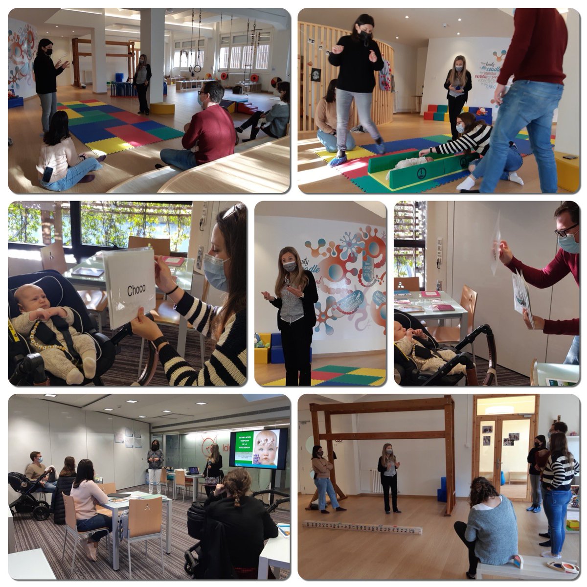 colemontse's tweet photo. ¡Así ha estado el #TripodLearningCenter del cole este finde con @MvallestMarta y @nusapove! Taller-experiencia presencial de estimulación temprana para familias con bebés!
¿Quieres saber más?
▶️ https://t.co/e2SlJF64zc https://t.co/ZgQkHqQgbB