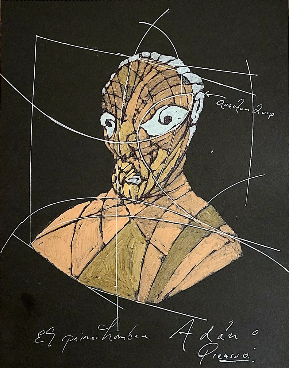 1_caves's tweet image. Mix Picasso trigonometry geometry with Francis Bacon non-Euclidean Geometry you have Quantum Loop Deformation vituality .
#picasso #francisbacon #Quantumloop #noneuclidean #quantumdeformation