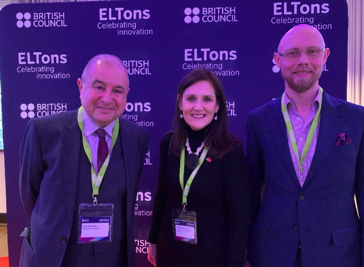 We are delighted to have received British Council ELTons commendations for both Equality, Diversity and Inclusion and separately the inaugural commendation for Environmental Sustainability and Climate Action! 
#eltons  #Sustainability #Diversity #inclusion #elt