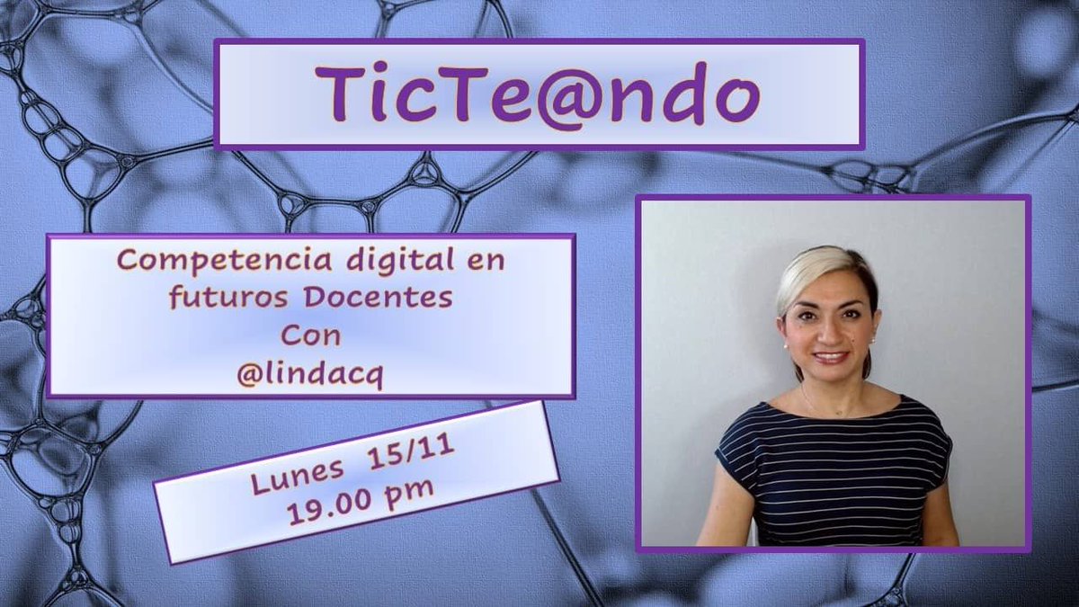 Angelssoriano74's tweet photo. En 5 minutos comenzamos!!!!
.@lindacq .@Angelssoriano74
#Ticte@ndo
.@EntreprofesTV .@Glb_Learning https://t.co/F0oOr6j4EI
