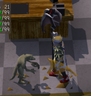ArchaliusOSRS's tweet photo. hello wee dinosaur https://t.co/ds5eBxrU86