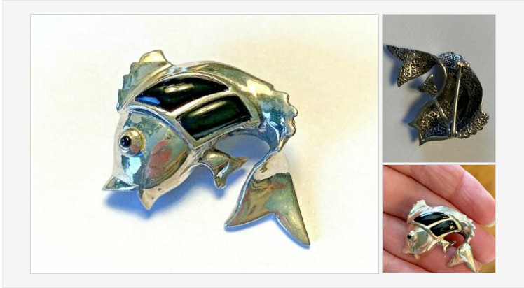 thegraydoor's tweet photo. Vintage Signed Thai IMA Sterling Silver Black Onyx Fish Brooch Pin | eBay #vintagecostumejewelry #costumejewelry #vintagejewelry #jewelry #brooch #pin #signedpin #sterlingsilver #fishpin
https://t.co/szLtSzRza7
(Tweeted via https://t.co/mAAOTDGYZx) https://t.co/crSzIx1HGg