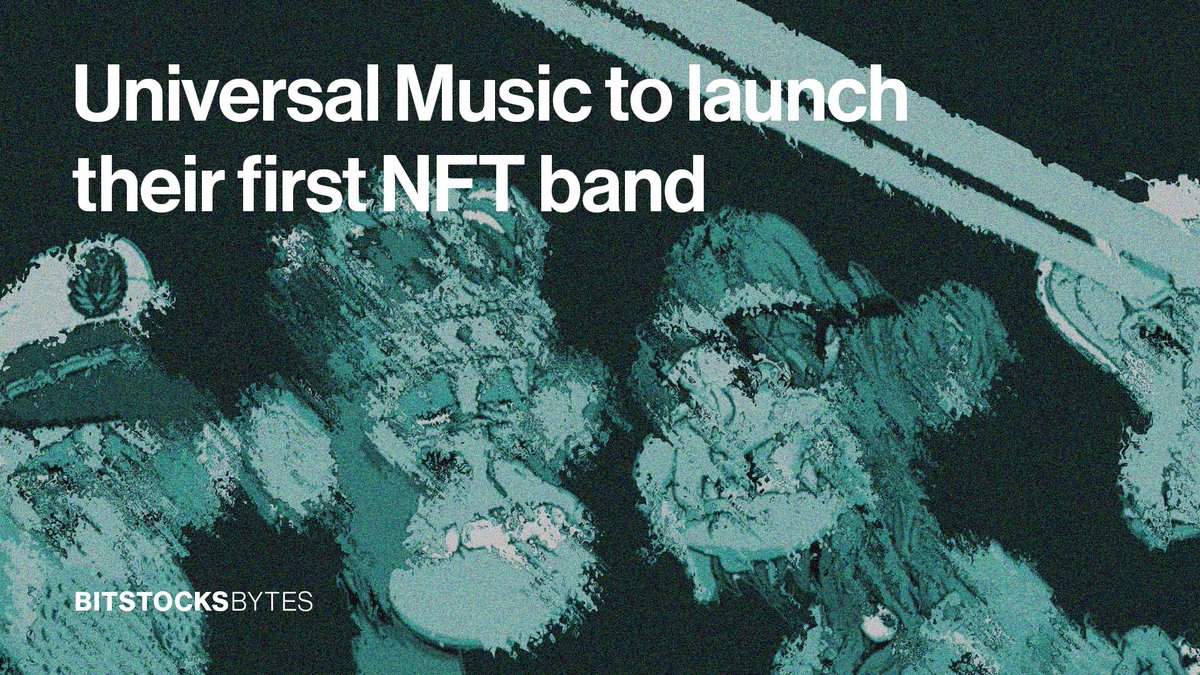Bitstocks_'s tweet image. Universal Music has recently announced that it has formed a “metaverse-based” band consisting entirely of characters depicted in the Bored Ape Yacht Club NFT collection.

#BAYC #BoredApeYachtClub #Kingship #NFTs #NFT #BitstocksBytes