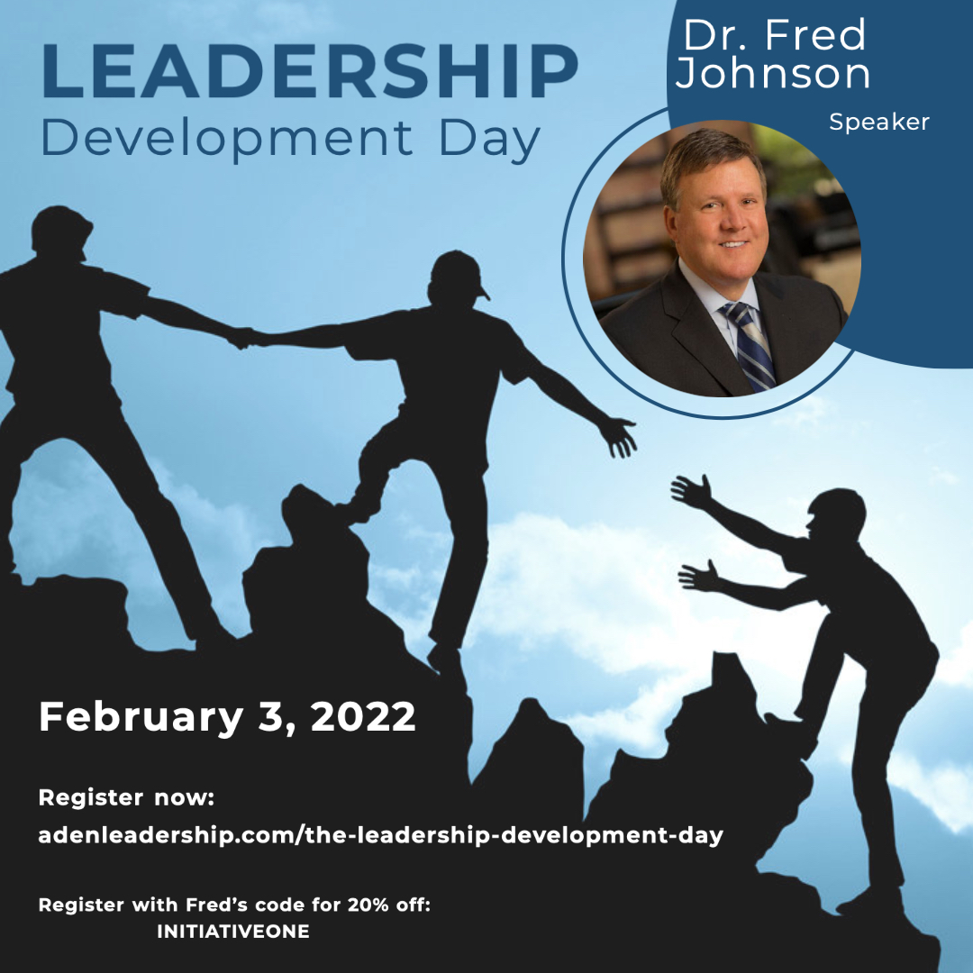 I'm so excited to be speaking at LEADERSHIP Development Day on February 3, 2022. Join me and other speakers to improve your leadership skills as we dive into a new year. 

Register here: ow.ly/QHLm50GNIqz 

Use code: INITIATIVEONE to save 20% #leadershipdevelopmentday2022