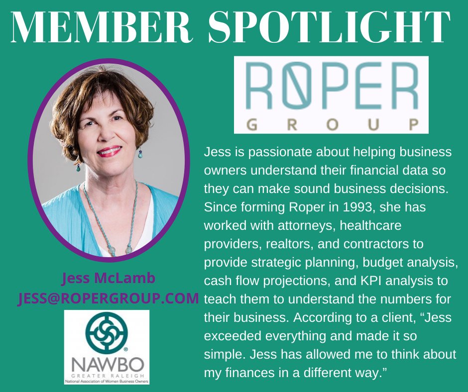 NAWBO_GR's tweet photo. |Monday Member Spotlight|

NAWBO-GR is made up of amazing women business owners. We are thrilled to have each and everyone of our members and wanted to take a moment to spotlight Jess McLamb with The Roper Group. Thank you for all you do!

#WeRiseTogether #NAWBOGR #NAWBO https://t.co/RoilpExWwC