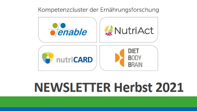 dge_wissen's tweet photo. Der aktuelle #Newsletter der #Kompetenzcluster #Ernährungsforschung ist erschienen!
➡️ #DietBB
➡️ @ClusterEnable
➡️ #NutriAct
➡️ #nutriCARD
Darin u. a. Portraits der vier Nachwuchsgruppenleiterinnen.
https://t.co/Q8tnVqFnhX https://t.co/ACDC9E3Gn1