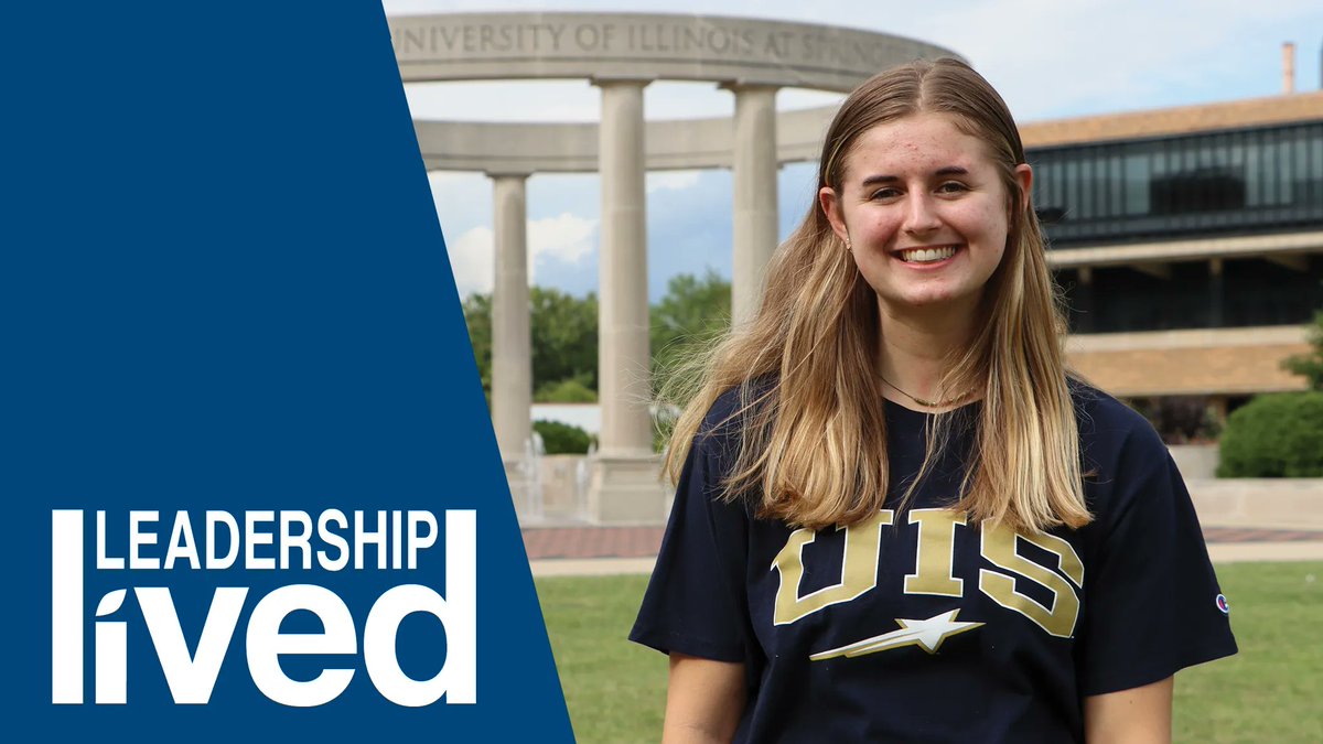 Leadership lived: Exercise science major Amanda McConnell chose #UISedu “because the small community allows for connection with professors and other students.” She plays on the <a href="/UISVolleyball/">UIS Volleyball</a> team where she feels encouraged to grow.

➡️ Read More: buff.ly/3H60Wwz