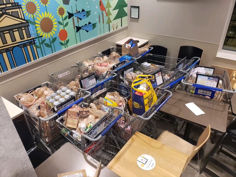 Our <a href="/OSHP/">Ohio State Highway Patrol</a> Granville Post, along with the Licking County Sheriff's Office and Newark PD held a 'Cram the Cruiser' food drive last weekend. All of the items received were donated to the Licking County Food Pantry.