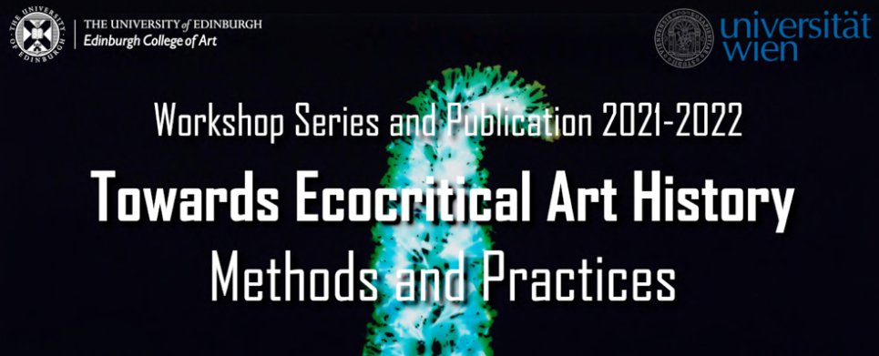 Don't miss out on the participation call! The University of Edinburgh and University of Vienna are co-organising the 2021-2022 #workshop series "Towards an Ecocritical Art History: Methods and Practice". 
anthropocene.univie.ac.at/news-events/de…
#Envhum #Ecocriticism