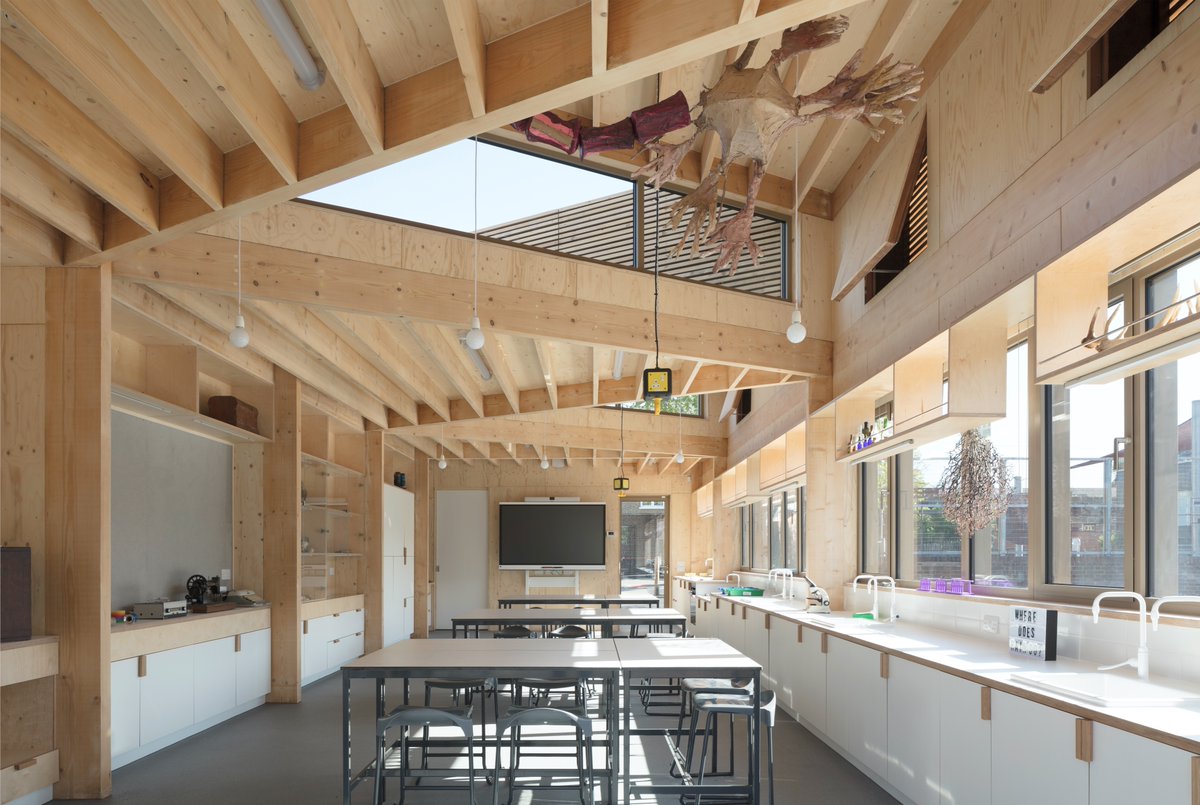 We are proud that Eleanor Palmer Primary School Science Lab is a 2022 Civic Trust Awards Regional Finalist. Thank you <a href="/CTAwards/">Civic Trust Awards</a> and special thanks to our client and school community @eleanorpalmersc and our wonderful collaborators <a href="/PriceandMyers/">Price & Myers</a> <a href="/ritchiedaffin/">Ritchie+Daffin</a>