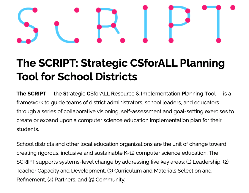 MrRodGarcia's tweet image. Thank you @CSforAll &amp;amp; @CSforCA for SCRIPT training with a special shout out to California County Boards of Education for making it happen. 

Computer Science for the win!

#CAscript #CSforALL #CSforAllSCRIPT
@MCOE_Now @MCOE_EdServices