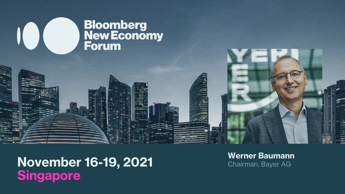 How can we build a sustainable and inclusive global economy? We’re proud to be a founding partner of the #NewEconomyForum where world leaders define global action this week. Don’t miss our CEO Werner Baumann speaking on Thursday.