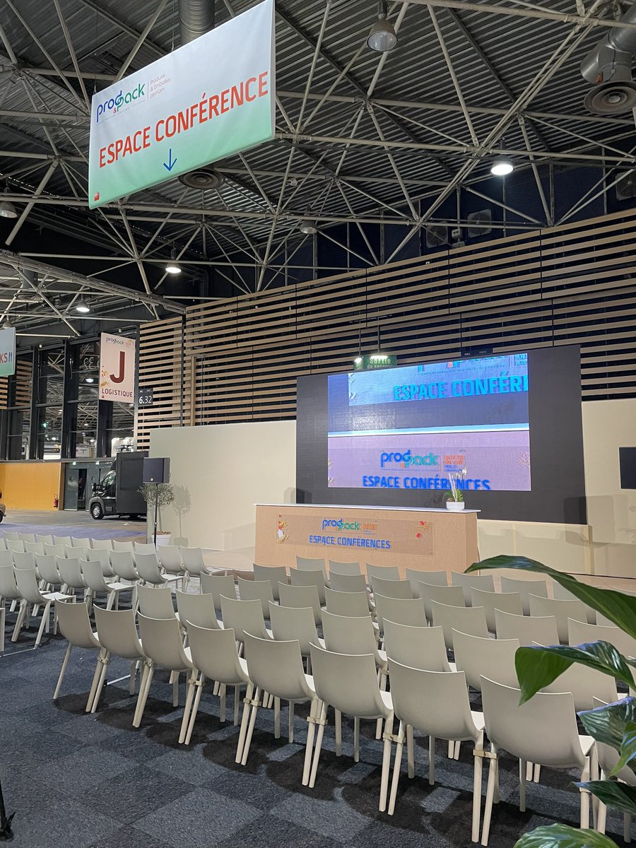 🤗 On vous attend dès demain sur #ProdandPack21 ! Venez rencontrer nos exposants répartis en Process, Emballage, Logistique &amp; Recyclage