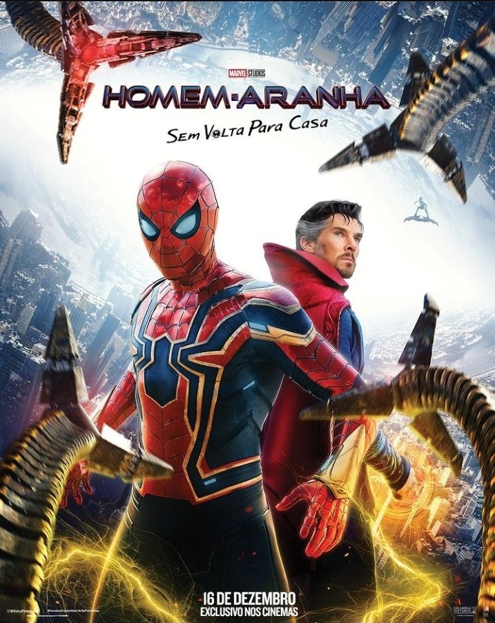 Jonas_Ponte's tweet photo. Novo poster de Homem Aranha Sem Volta para Casa .

Trailer confirmado amanhã  16/11

Lançamento no cinemas dia 17 de dezembro.

Siga no  Instagram : @jonasponte 
YouTube : Jonas Gabriel S Araújo

#SpiderManNoWayHomeTrailer https://t.co/XEbWdlzYJg