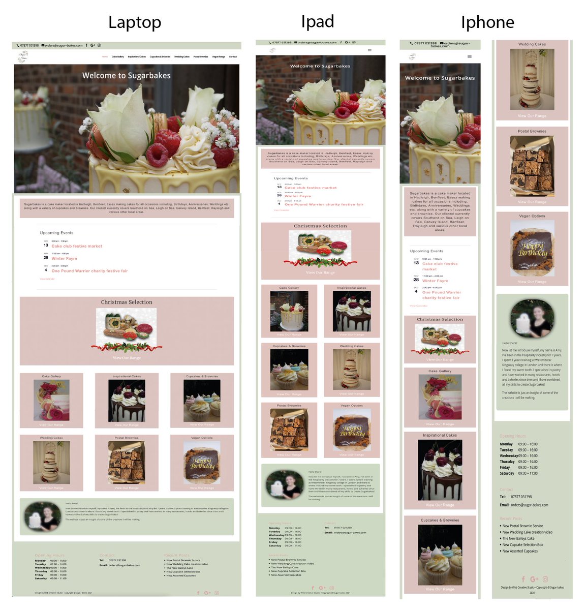 Responsive website design