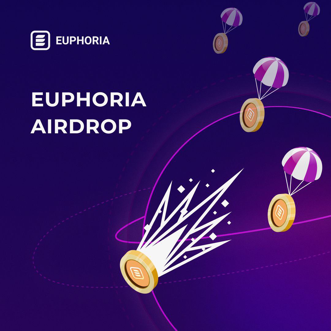 Euphoria_Hit's tweet image. Reward: 36 000 000 EUPH
Winners: All participants
Lasts a week after airdrop ends

Text to the @Euphoriahitbot and complete the tasks:

Create the wallet on our website: Euphoria.games
Join Telegram Channel and Chat
Follow our Twitter account
Retweet the pinned tweet