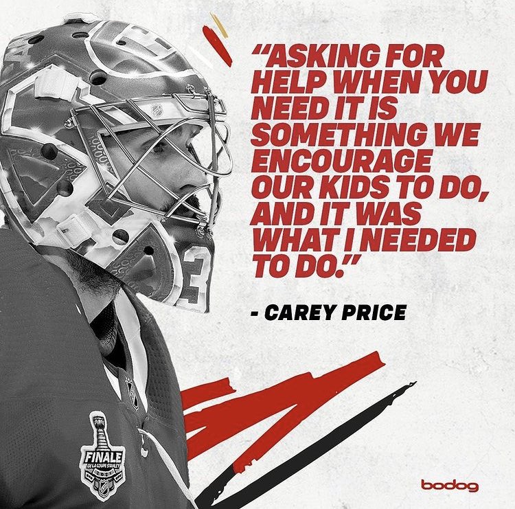 Words to live by, #Habs fans. #GoHabsGo #NHL #BellLetsTalk