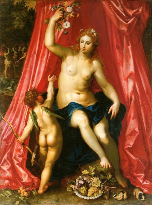 Venus and Cupid (1600)
Art by Flemish painters Jan Brueghel and Hendrick van Balen

#GuineaPigAppreciationDay