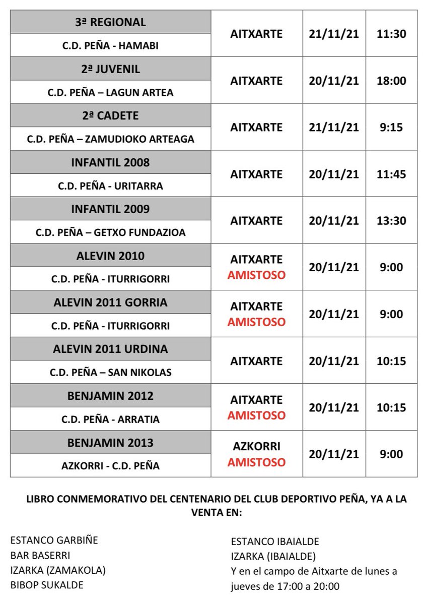 Club Deportivo Peña tweet media