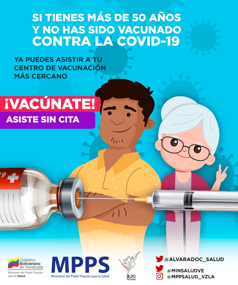 📢𝐏𝐑𝐄𝐒𝐓𝐀 𝐀𝐓𝐄𝐍𝐂𝐈𝐎́𝐍❗️ Plan de Vacunación Masiva. El bienestar del pueblo es prioridad. Avanzamos en la lucha contra la Covid-19. #CubaVive #LibertadParaAlexSaab #CaminosDeLibertad