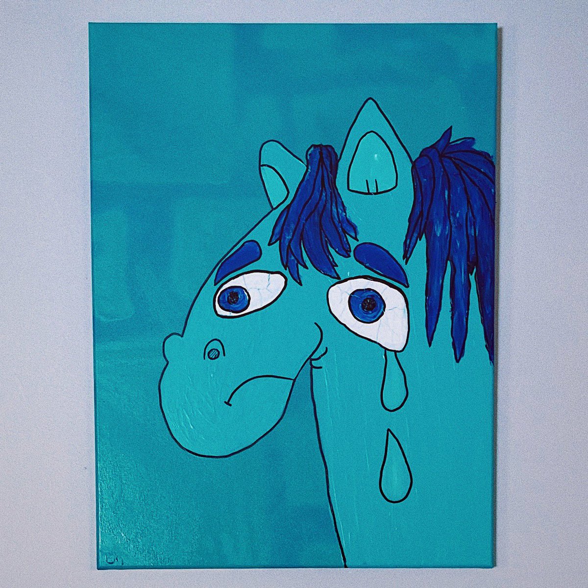 eugeszabo's tweet photo. “Feelin’ Blue I” acrylic on canvas 18x24
#ripwinston #idoitforyou
#horseart #horseartist #feelinblue #horselovers #ilovehorse #worldfamous https://t.co/ckS0Gbl5VY