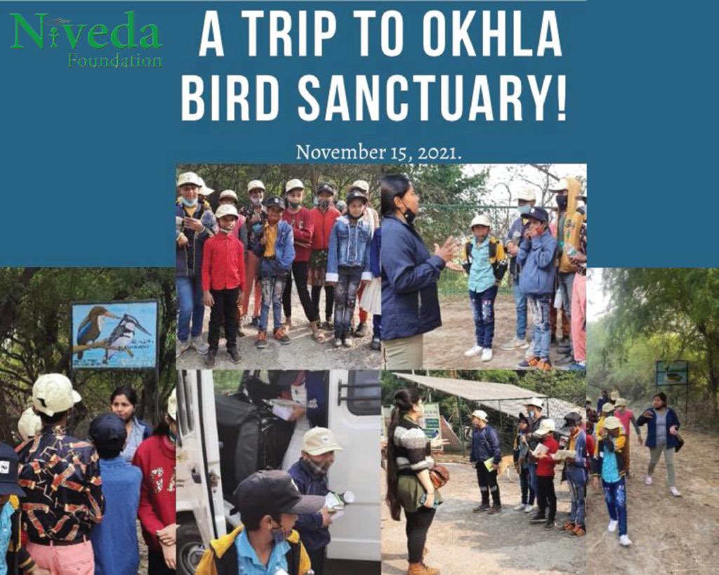 niveda_ngo's tweet photo. Trips, Nature and Education are an unusual combination that fill our soul! 2nd Batch of students of Niveda Foundation visited the Okhla Bird Sanctuary for an educational trip along with their teachers today on 15/11/2021
#MyNoida #ChildrensDay #OkhlaBirdSanctuary https://t.co/zMWwZ6j7R7