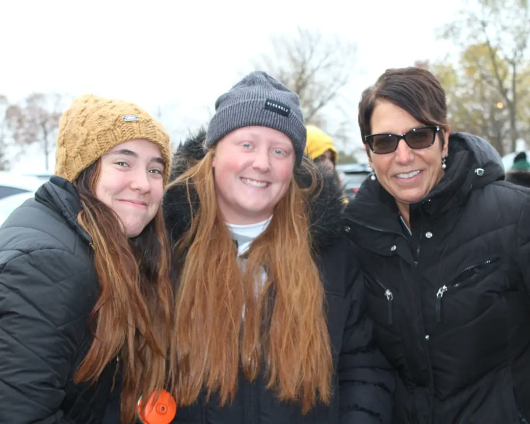 TUEngage's tweet photo. The result of the game was not what we wanted, but happy to see so many dragon nation members braving the cold to support our Dragons. Special thanks to @PresidentOfTU for joining us on a snowy morning! @tiffinu @tustugov @tiffincab @gotiffindragons @tiffinfootball @tiffinualumni https://t.co/ihZSssdzvI