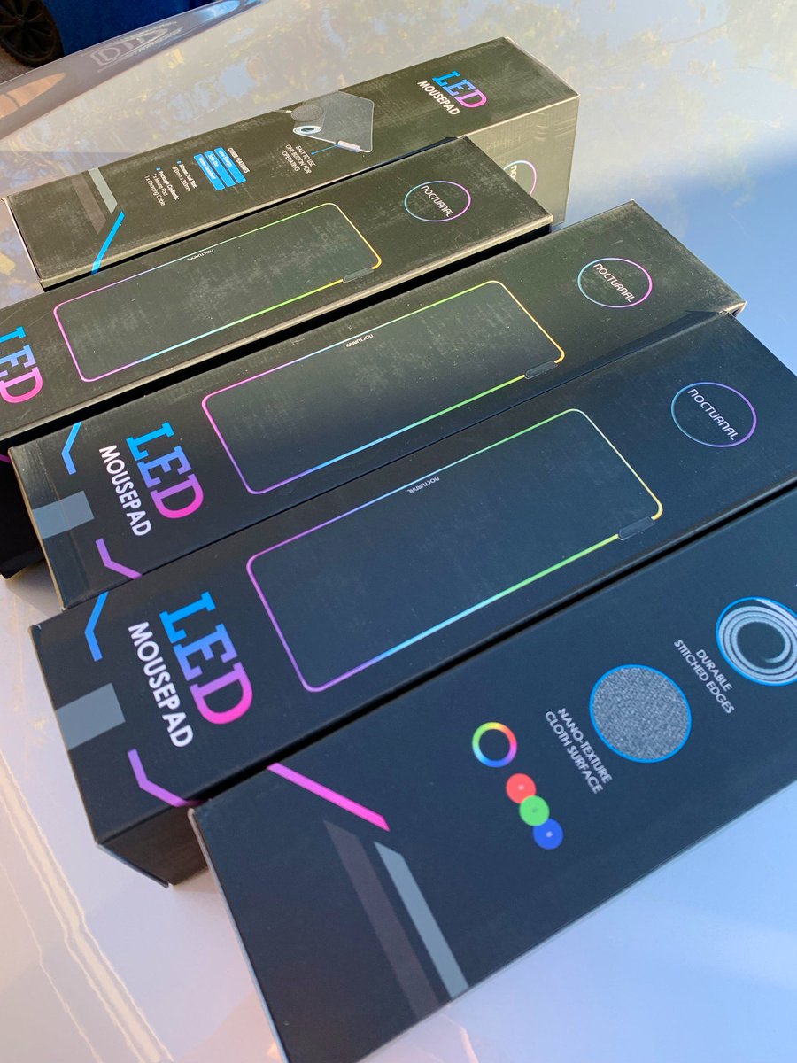 NocturnalStore_'s tweet image. ☀️Good day to ship out free Nocturnal Mousepads to assist those with already amazing setups 💻

Congrats To: @IammTuu @suhrojo @Thugger_AIO @WashedJayden @washedJefe 

Do you have a deserving RGB setup to serve as a home for our mousepad? 

❤️ Like and Retweet and let us know 👇