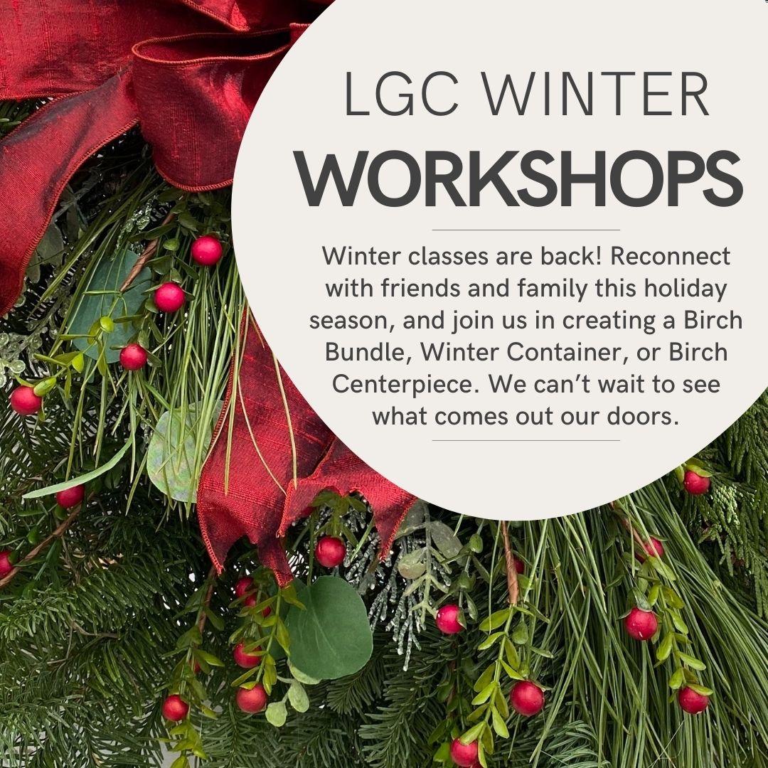 LGCenters's tweet photo. Winter workshops are back! Check out our website for details and registration.
https://t.co/HIpLd1ME1e https://t.co/c1h8whCosm