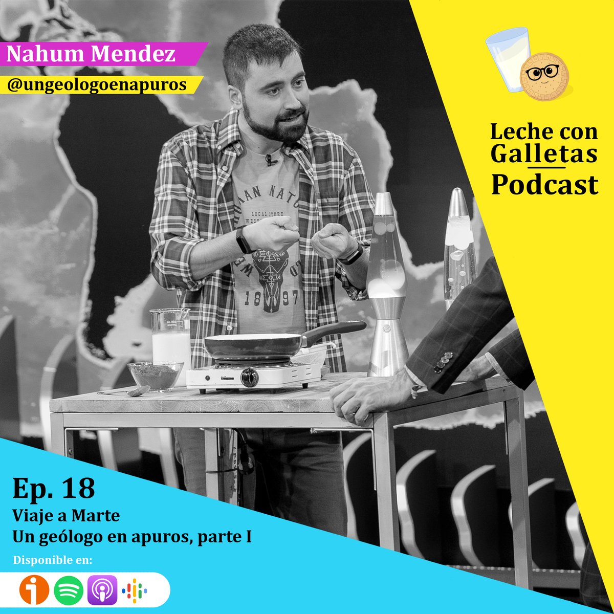 Oye! <a href="/geologoenapuros/">Un geólogo en apuros 🏳️‍🌈</a> y yo nos vamos a Marte! Te vienes? Date prisa que despegamos!
Nuevo episodio ya disponible en tu plataforma de podcast favorita!
Linktree.com/lechecongallet…