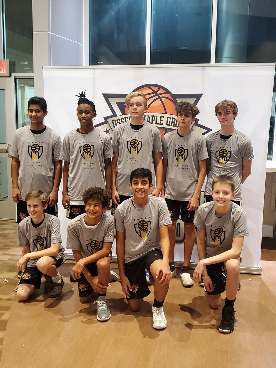 Congrats to team 8.5 on a Consolation finish at the OMGBA tournament this weekend. Great work boys! #OMGBA <a href="/OMGBAHoops/">OMG Basketball</a>