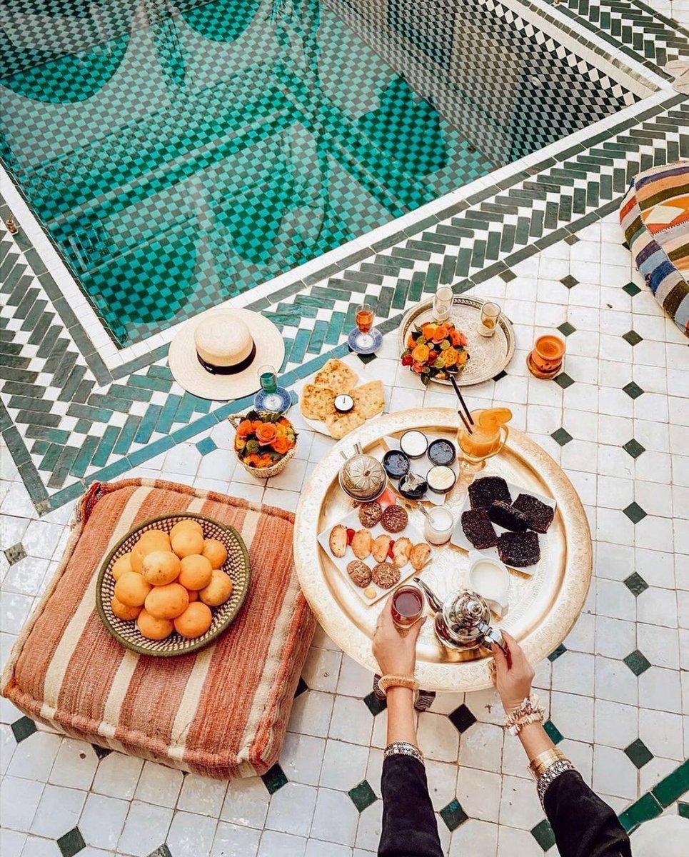 UnicFoot's tweet photo. Moroccan traditional house ✨ https://t.co/Tiou2mu46m