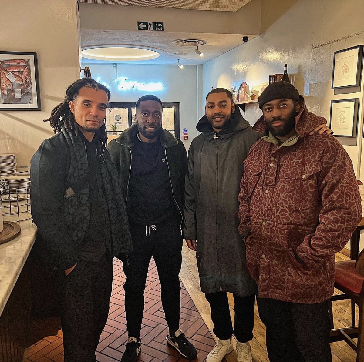 Serious link up 📸✅

<a href="/akalamusic/">Akala</a> <a href="/buckotb/">Michael 'Buck' Maris</a> <a href="/TheRealKano/">Kano</a> <a href="/Bashy/">Ashley Thomas</a>