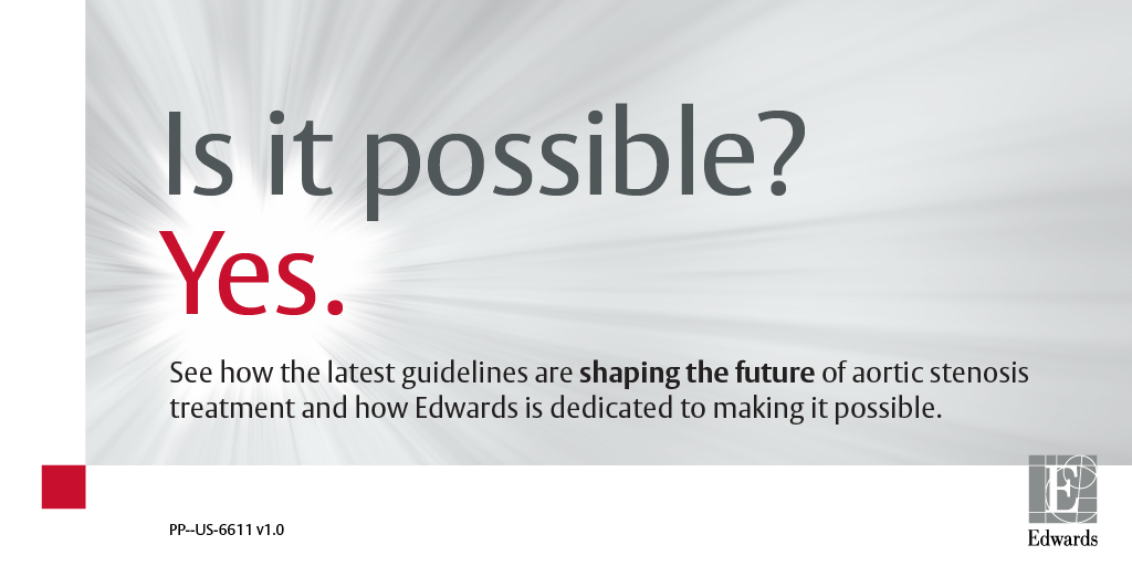 KristiRaban's tweet photo. When we ask ourselves, is it possible? The answer must be yes. Visit our #AHA21 inspired Heart Valve hub to learn about the latest #aorticstenosis recommendations and how Edwards Lifesciences is ready to provide innovative technologies. Learn more https://t.co/DRFWDmlDbG https://t.co/igTLUvSYwG