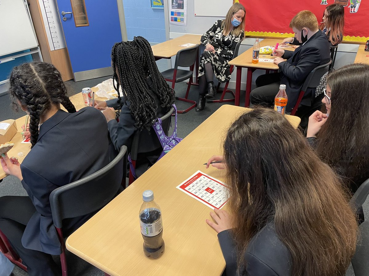MathsStAndrews's tweet photo. Today’s Numeracy Club was all about timestables and everyone loved it!! Thank you to Aini & Ava for leading the club this week @StAndrewsS6Cla1 #Numeracy #NumeracyAmbassadors #NumeracyClub https://t.co/aDcKx3fxJ1