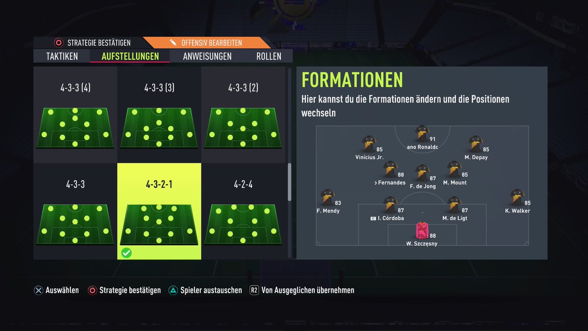 leifcr_'s tweet photo. #PS4share #sheeshteam 
Moin Yaya&amp;Comm
-Untrade sind nur Vini, De Ligt und Szczesny
-Budget etwa 50k+Rewards
LG Leif https://t.co/xbAZsieJha