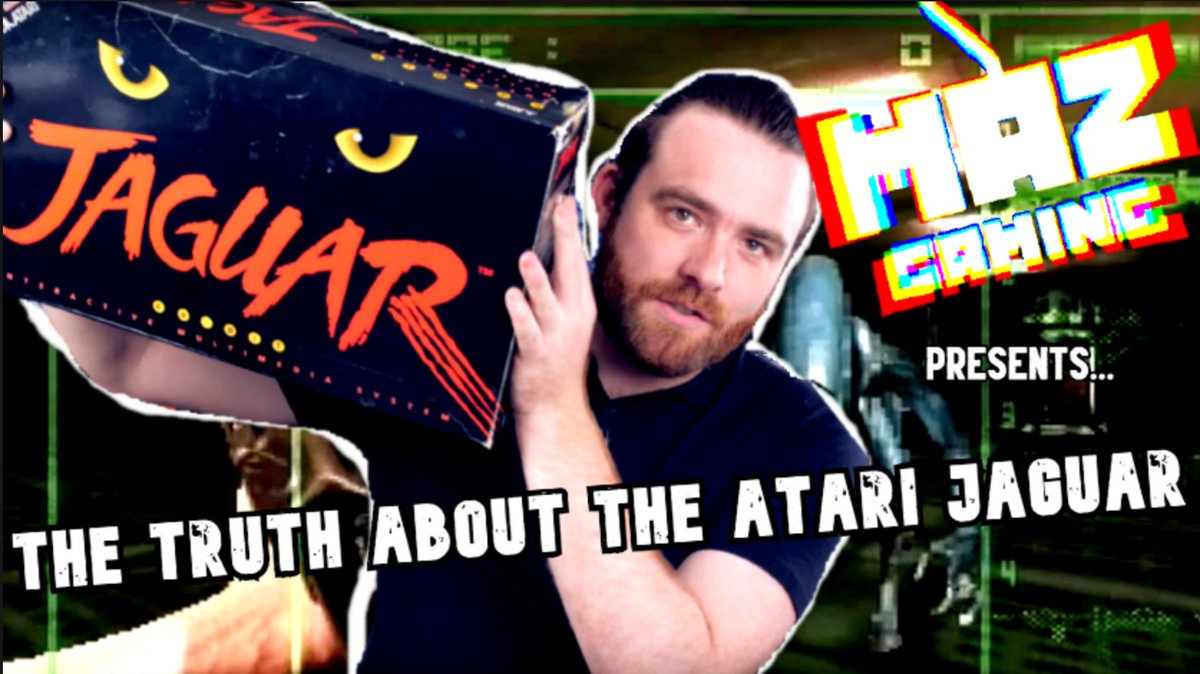 Episode 2 of MAZ Mondays is here! 🚨🚨🚨 Today,we look at the TRUTH behind the Atari Jaguar. Diving into the good, the bad, &amp; the even worse of the Jaguar library. We even get an unexpected visitor along the way👽  RT's appreciated #GamersUnite 🎮🎮

Ep 2: youtu.be/autrTPKEYcI