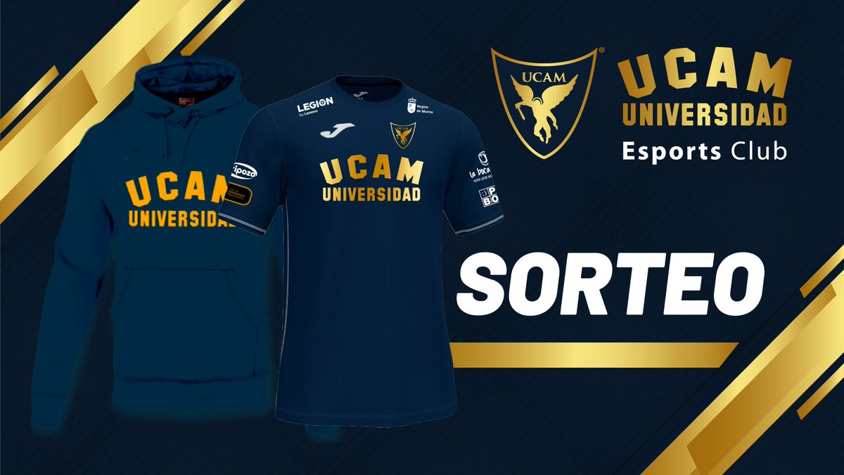Queremos agradeceros a todos el apoyo que nos habéis dado durante este año con un sorteo de una sudadera y camiseta OFICIAL del club.

✅ Follow <a href="/UCAM_esports/">UCAM Esports</a> 
🔃  RT esta publicación (no citar)

Hasta el domingo 21 de noviembre a las 23:59h #GoUCAM 👊