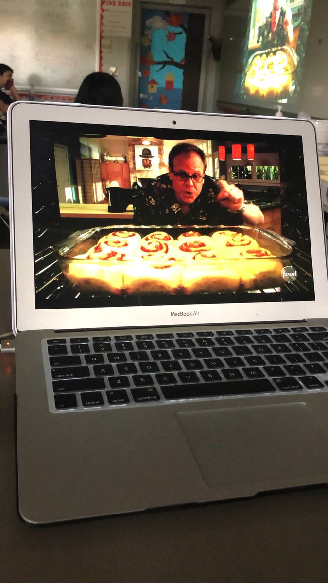 MrsVCfcs's tweet photo. Thank you @altonbrown for helping us start our #YeastBread unit this week! Bring on the dough! @OnceACard https://t.co/TaeNFIgwkM