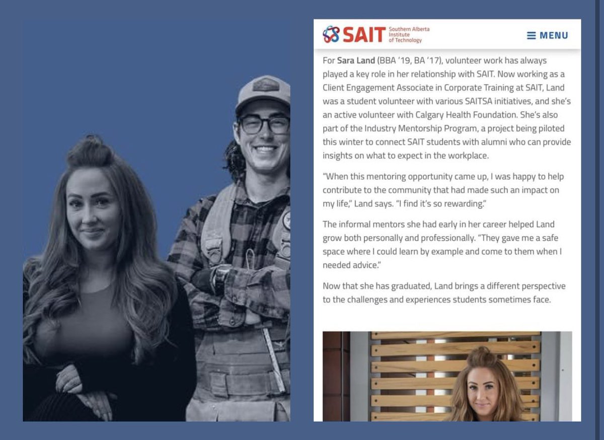 Saraa_Land's tweet photo. So grateful for the opportunity to be included in this wonderful piece written for @SAIT Alumni’s upcoming fall issue of the Link Magazine. 

Full link to the article here: https://t.co/xQevnxWH1D 

♥️🙏 https://t.co/GK7bP4OXtD