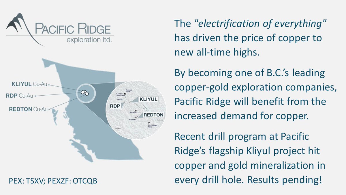 Pacific Ridge Exploration (PEX: TSXV) tweet media