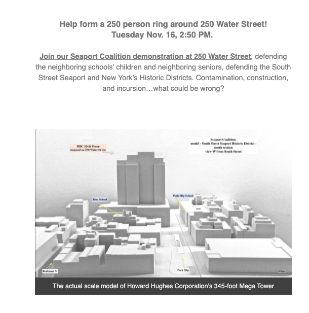 SeaportCo's tweet photo. WE NEED YOU TOMORROW at 250 Water Street @ 2:50 PM for a SHORT demonstration! https://t.co/uRdtqSMTT8
